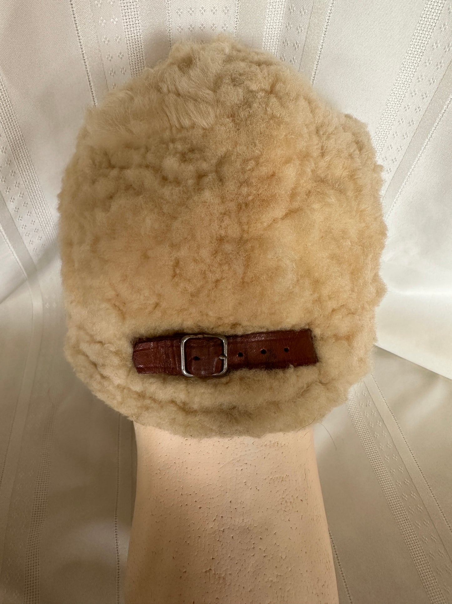 Antique World War II Swedish Army Winter Wool Hat