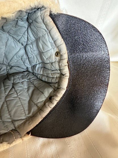 Antique World War II Swedish Army Winter Wool Hat